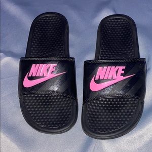 Nike slide on sandals